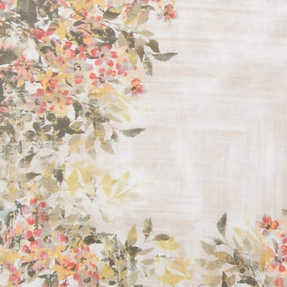 J.Jill Pure Jill Cascading Blossoms Triangle Scarf - Picture 2 of 6